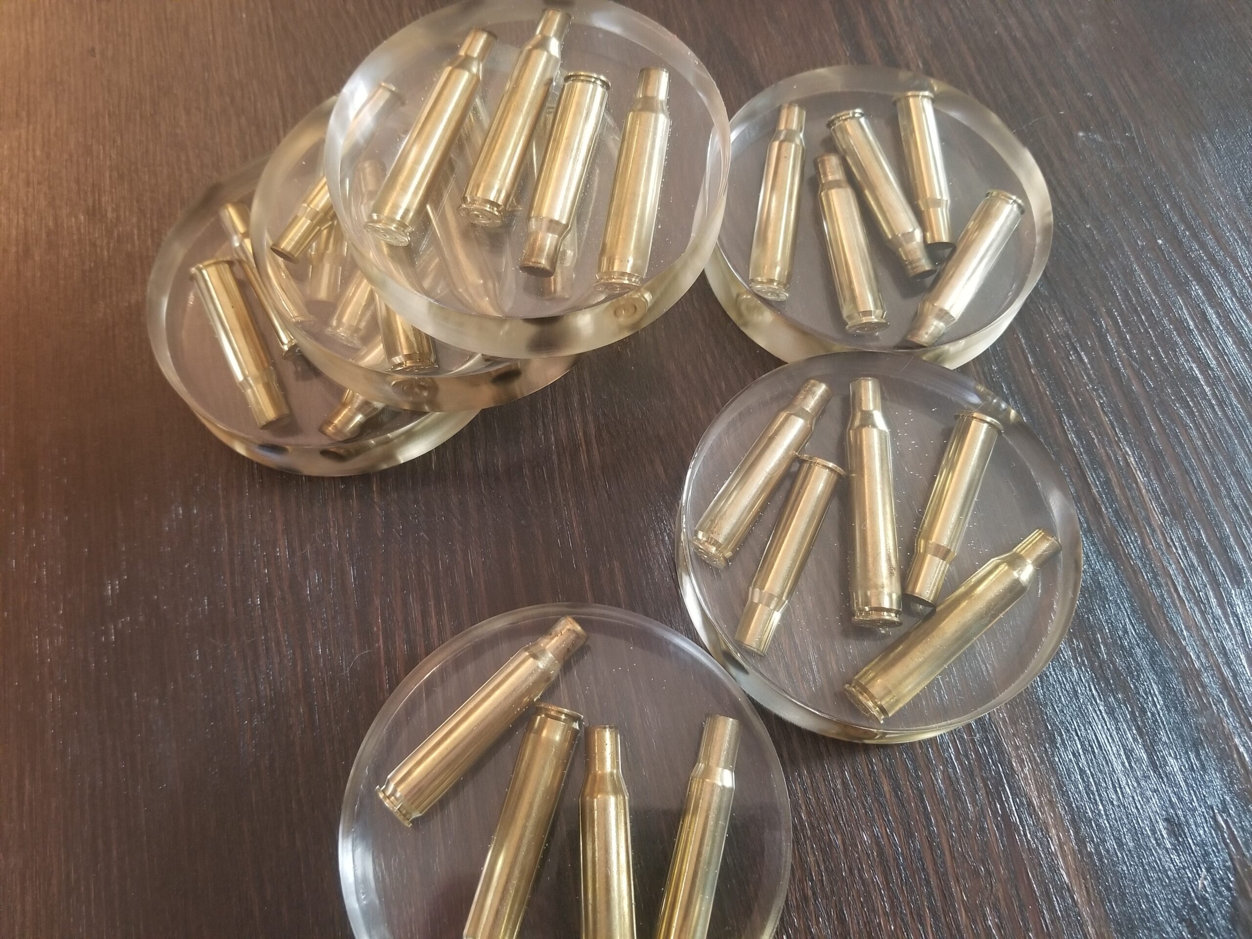 Bullet Casing Coasters Epoxy Concepts
