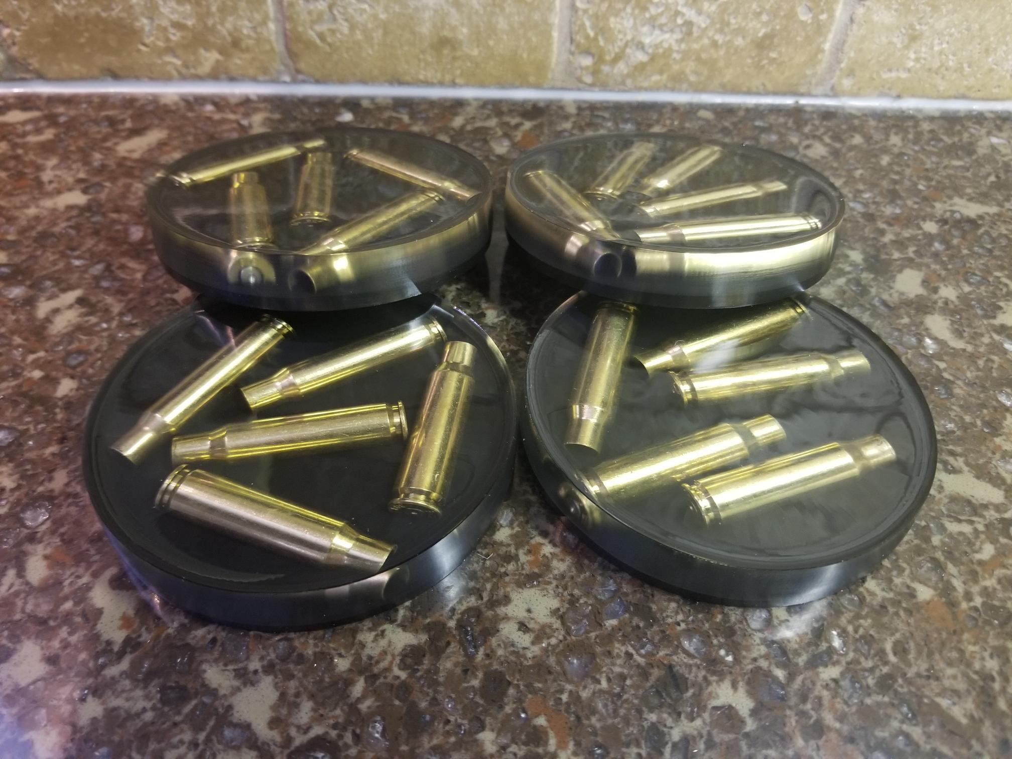 Bullet Casing Coasters Epoxy Concepts
