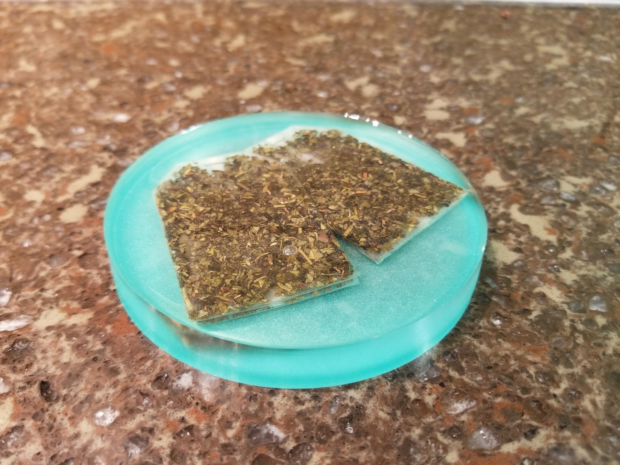 Tea Coasters Epoxy Concepts